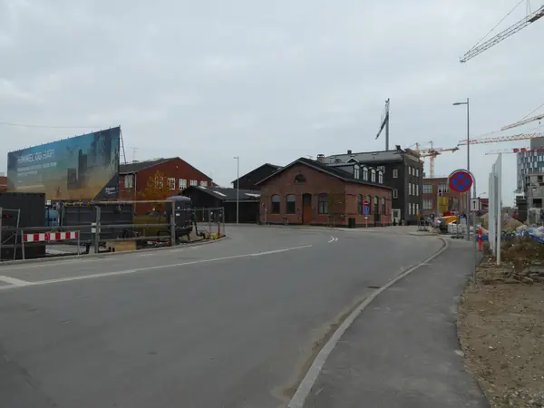 Trelleborggade in Nordhavn, Copenhagen, the street where ESSE is