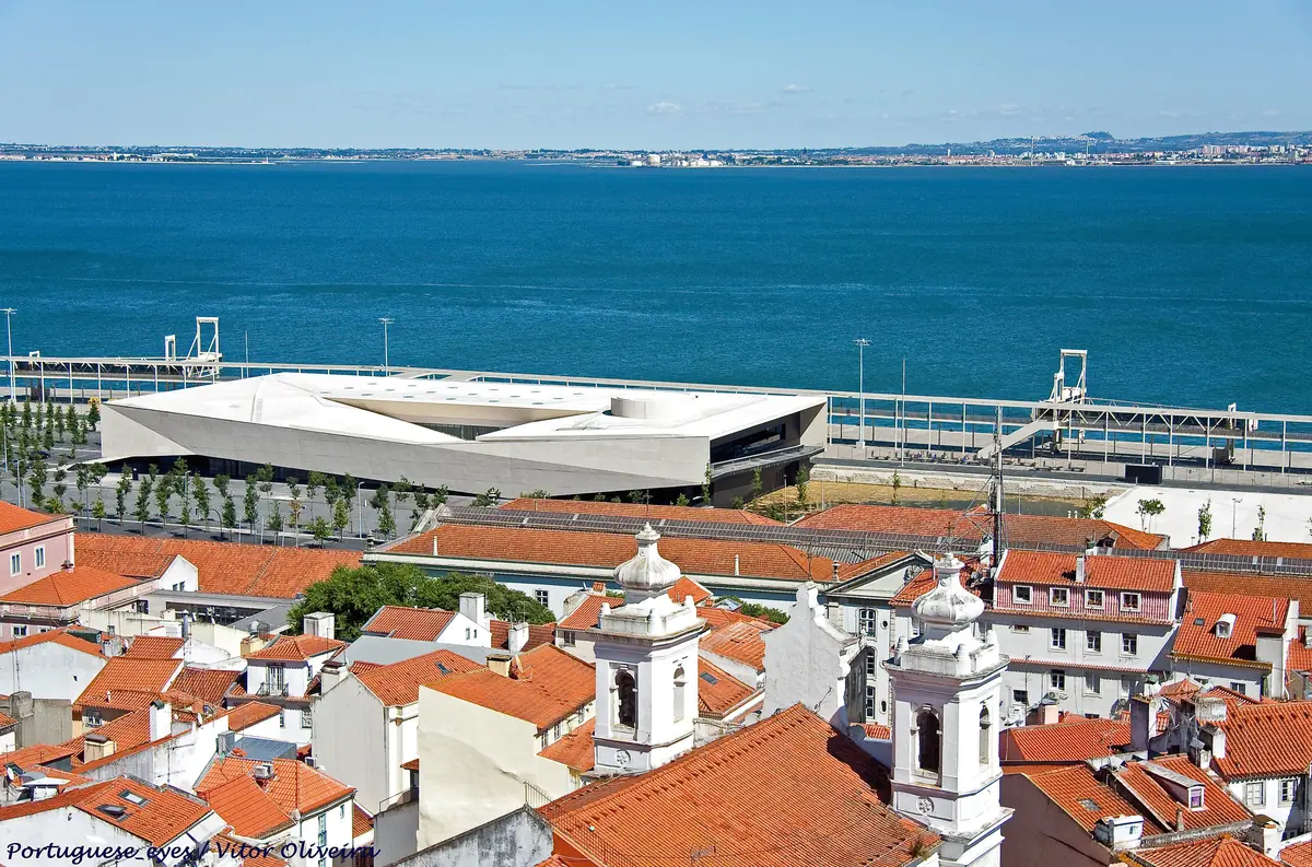 The Lisbon Cruise Terminal at Jardim do Tabaco, seen from Alfama, home of Marlene