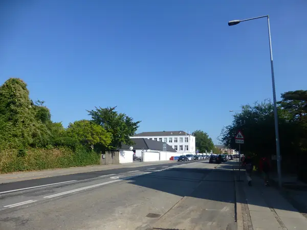 Hellerupvej in Hellerup, north of Copenhagen, the street where The Samuel is